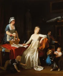 Die Unterbrechung, ca. 1800